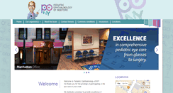 Desktop Screenshot of childrenseyeny.com